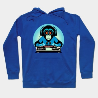 DJ Monkey Thinker Hoodie